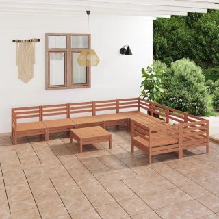 10-osaline aiadiivanikomplekt, meekarva, täismännipuit