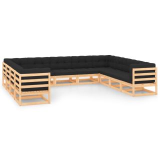 11-osaline aiadiivanikomplekt patjadega, antratsiithall, mänd