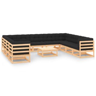 12-osaline aiadiivanikomplekt patjadega, antratsiithall, mänd