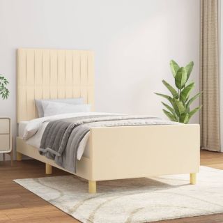 Каркас кровати без чехла для матраса 100x200 см ткань