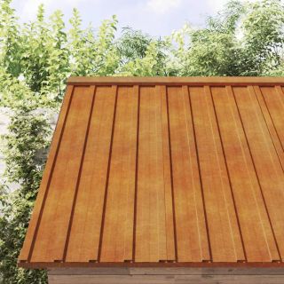 katusepaneelid 36 tk, rooste, 100x44 cm, Corten teras