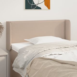 voodipeats servadega, cappuccino, 103x16x78/88 cm, kunstnahk