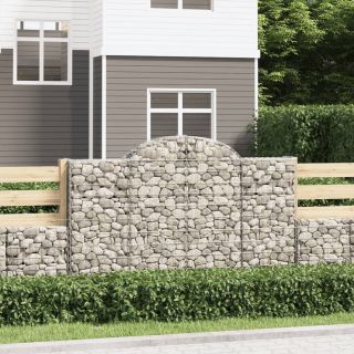 kaarekujulised gabioonkorvid 13 tk, 200x30x120/140 cm, raud