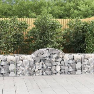 kaarekujulised gabioonkorvid 50 tk, 200x50x60/80 cm, raud