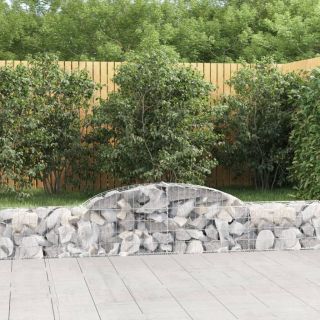 kaarekujulised gabioonkorvid 7 tk, 300x30x40/60 cm, raud