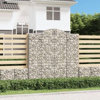 kaarekujulised gabioonkorvid 3 tk, 200x50x200/220 cm, raud
