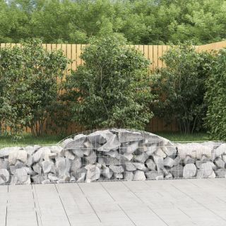 kaarekujulised gabioonkorvid 17 tk, 300x50x40/60 cm, raud