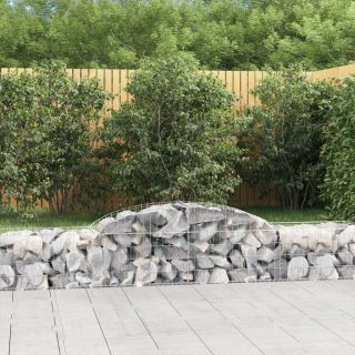 kaarekujulised gabioonkorvid 10 tk, 300x50x40/60 cm, raud