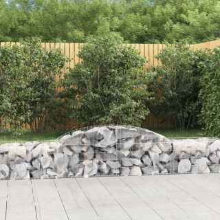 kaarekujulised gabioonkorvid 11 tk, 300x50x40/60 cm, raud