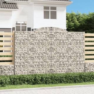 kaarekujulised gabioonkorvid 5 tk, 300x50x200/220 cm, raud