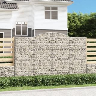 kaarekujulised gabioonkorvid 3 tk, 300x50x180/200 cm, raud