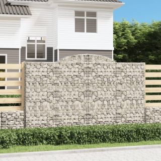 kaarekujulised gabioonkorvid 8 tk, 300x50x180/200 cm, raud