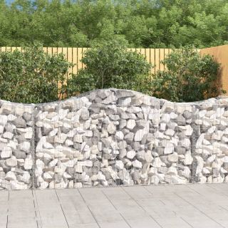 kaarekujulised gabioonkorvid 12 tk, 200x50x100/120 cm, raud