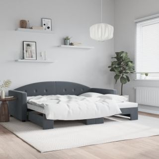 diivanvoodi väljatõmmatava osaga ilma madratsita, 90x200 cm