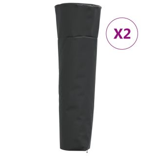 küttekeha katted 2 tk, püramiidi kuju, 86x47x241cm 420D Oxford