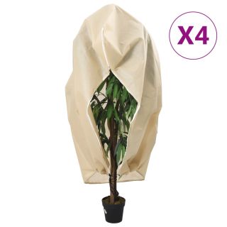 lukuga taime fliiskatted 4 tk, 70 g/m², 3,93x3 m