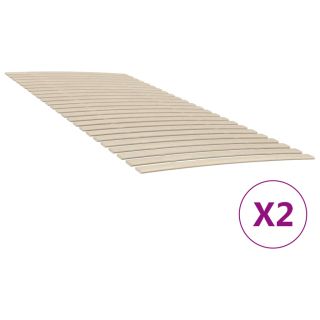 liistudega voodipõhjad 48 liistuga 2 tk 90x200 cm