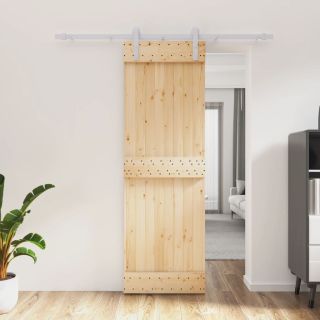 liuguks tarvikutega, 70 x 210 cm, männipuit