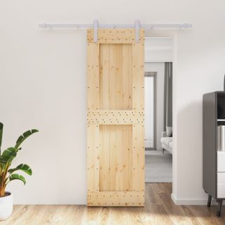 liuguks tarvikutega, 70 x 210 cm, männipuit