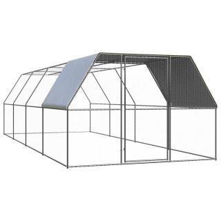 kanapuur, 3x8x2 m, tsingitud teras