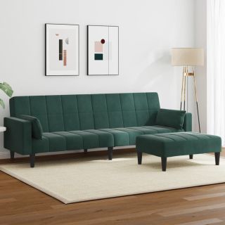 2-kohaline diivanvoodi jalapingiga, tumeroheline, samet