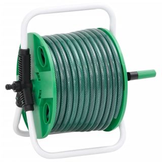 vabalt seisev voolikurull liitmikukomplektiga, 0,75 20 m PVC