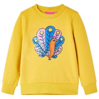 Laste dressipluus, tume ooker, 104
