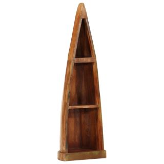 paadikujuline kapp, 39 x 27 x 127 cm, taastatud puit