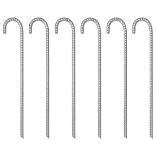 telgivaiad 6 tk, 41,5 cm Ø12 mm, tsingitud teras