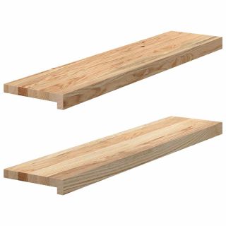 aknalauad 2 tk, 90x20x2 cm, töötlemata tammepuit