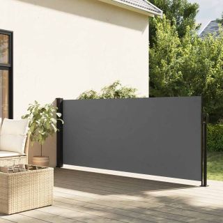 lahtitõmmatav külgsein, antratsiithall, 120 x 500 cm