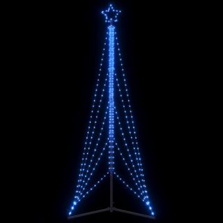 LED jõulupuu, 525 LEDi, sinine, 302 cm