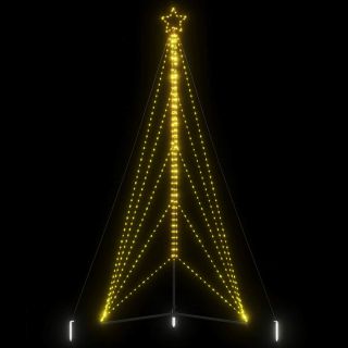 Светодиодная новогодняя елка, 615 светодиодов, теплый белый цвет, 404,5 см