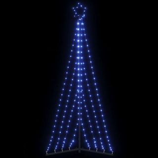 LED jõulupuu, 339 LEDi, sinine, 187 cm
