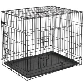 @Pet koera transpordipuur, metall, 92,5x57,5x64 cm must 15003