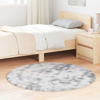 kõrge narmaga Shaggy vaip, NAVARRA, helehall, 120x120 cm