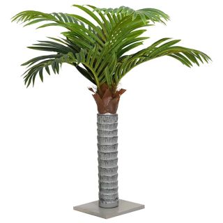 kunstpalm 12 lehte 150 cm roheline