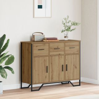 Kapp Tammepuidust 97x32.5x74.5 cm Tehispuit