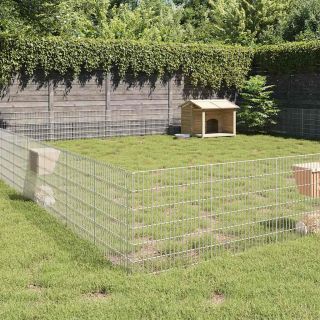 loomade aedik 48 paneeli 54x60 cm tsingitud raud