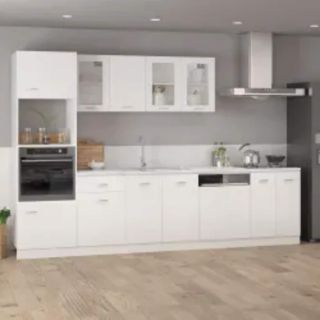 mikrolaineahju kapp, “Lyon”, valge, puitlaastplaat