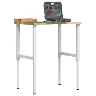 töölaud, 80x60x(71,5-98) cm, tammepuit
