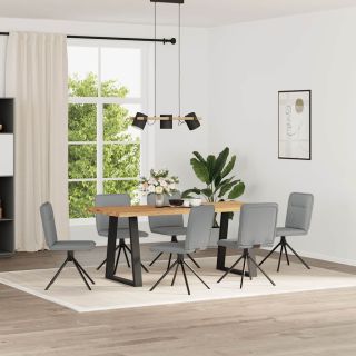 söögitoolid 6 tk helehall, kangas