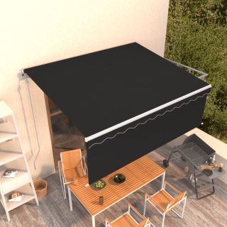 automaatne varikatus rulooga, 4,5 x 3 m, antratsiit