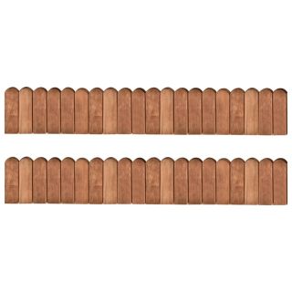 murupiirded, 2 tk, 120 cm, immutatud männipuit