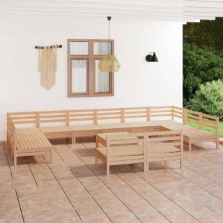 13-osaline aiadiivanikomplekt, täismännipuit