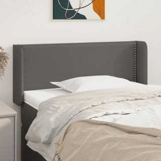voodipeats servadega, hall, 93x16x78/88 cm, kunstnahk