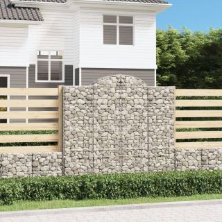 kaarekujulised gabioonkorvid 2 tk, 200x50x180/200 cm, raud