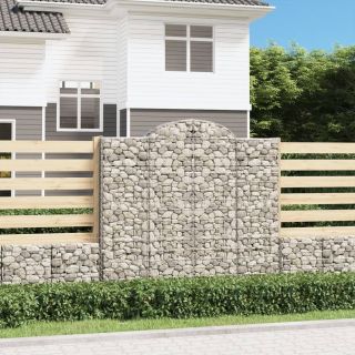 kaarekujulised gabioonkorvid 12 tk, 200x50x180/200 cm, raud