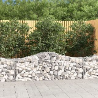 kaarekujulised gabioonkorvid 50 tk, 200x50x60/80 cm, raud