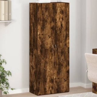 dokumendikapp, suitsutatud tamm, 60x32x153 cm, tehispuit